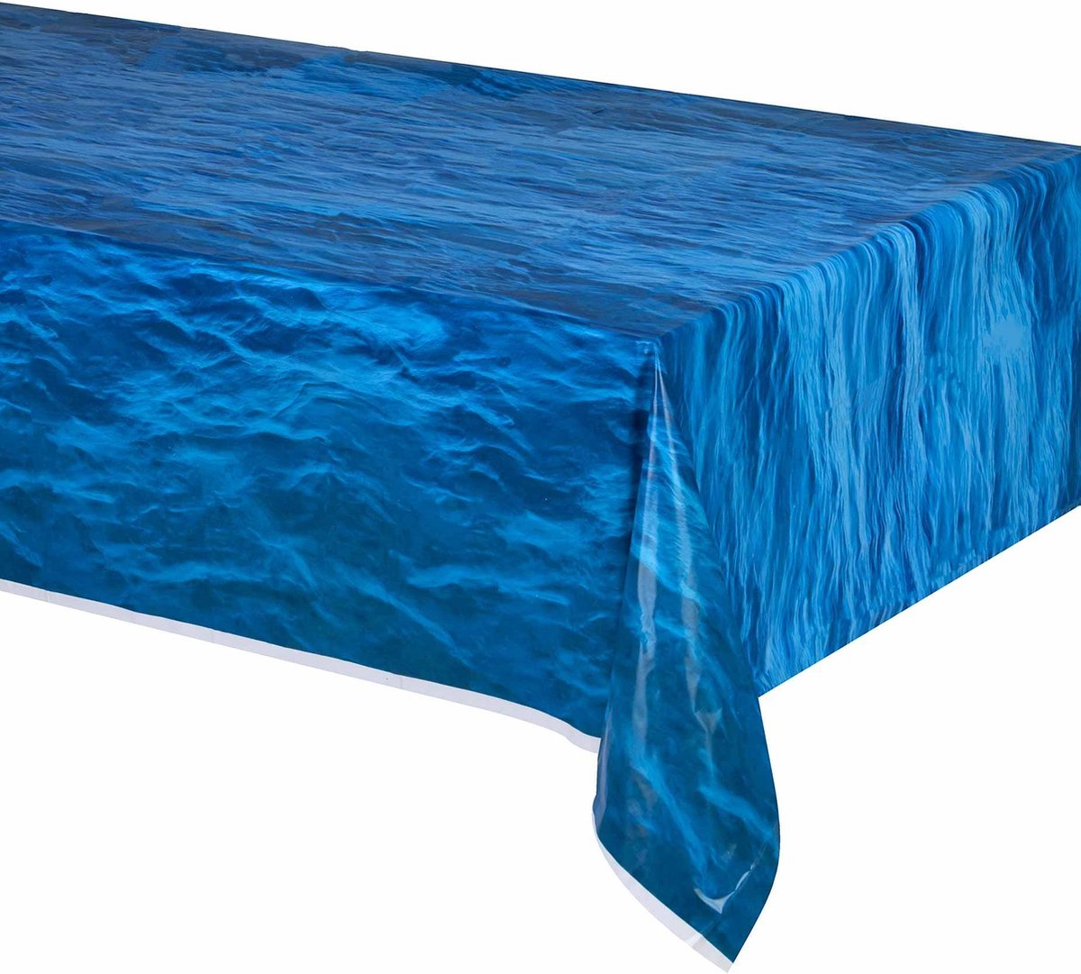 UNIQUE - Plastic tafelkleed oceaangolven print