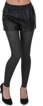 WIDMANN - Zwarte legging volwassenen - Accessoires > Panty's en kousen