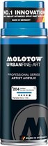 Molotow Urban Fine Art Acryl Spray: Echt Blauw - 400ml spuitbus voor canvas, plastic, metaal, hout etc.