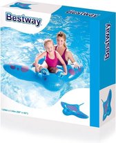 Bestway Rider Maata Manta Ray Blauw