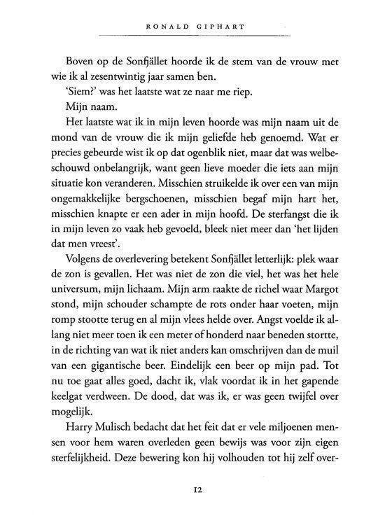 Tekstpagina uit 'De Wake'.