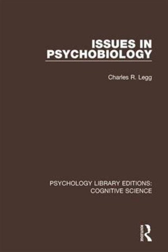 Issues in Psychobiology - cover