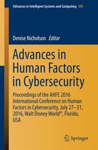 Advances in Intelligent Systems and Computing 501 - Advances in Human Factors in Cybersecurity