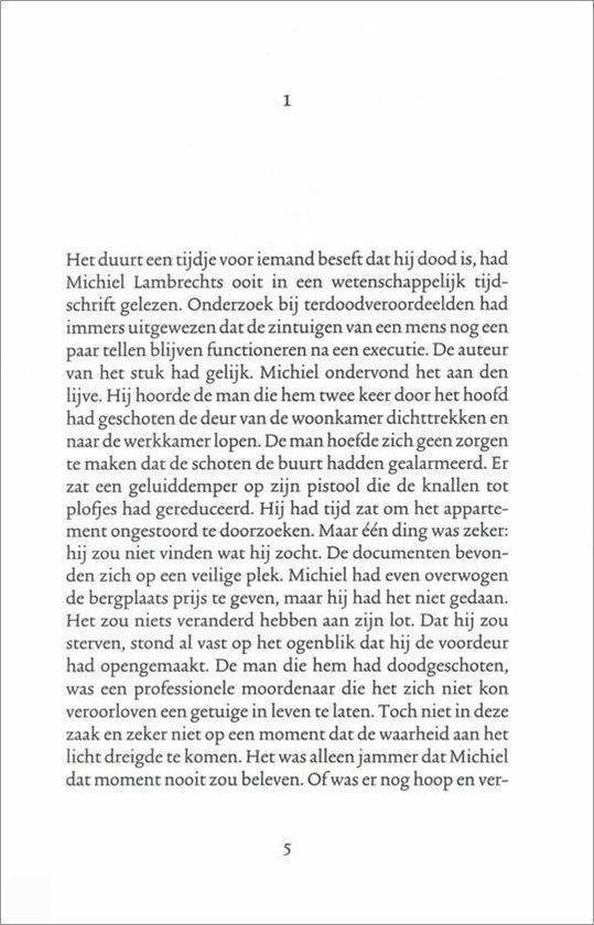 Bovenaan de pagina staat de tekst 'Meesters in misdaad'.