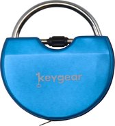 Keygear Sleutelhanger Meetlint & Mini-schroevendraaier 5 Cm Blauw