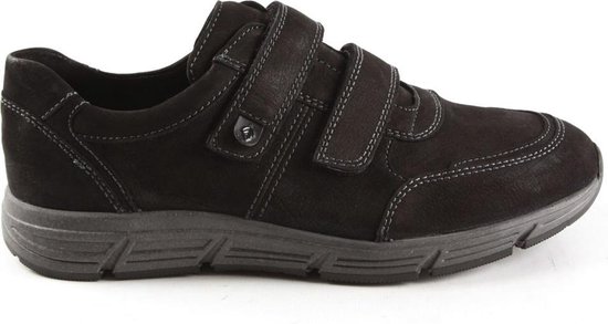 Waldläufer Heren Klittenbandschoen 323301-182-001 Zwart - Haslo Wijdte H -  Maat 9½ | bol.com