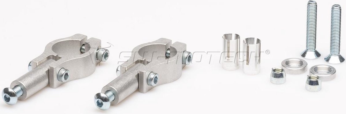 Montageset Sw Motech Renthal Twin Barkbuster Overige 28 5 Mm Sturen Zilver