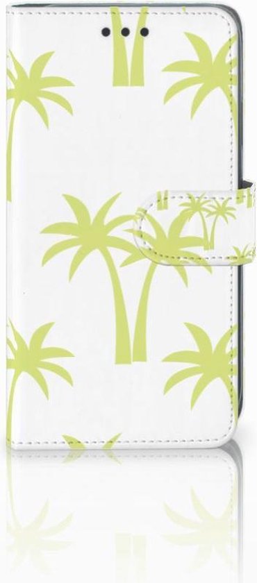 Bookcover Geschikt voor iPhone XR Palmtrees