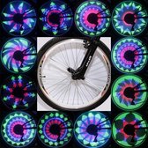 Veranderende gekleurde lichten voor fietswiel - Met Bewegingssensor - Waterdicht - 32 LEDs | Fietsverlichting wiel| Fietswiel spaaklicht