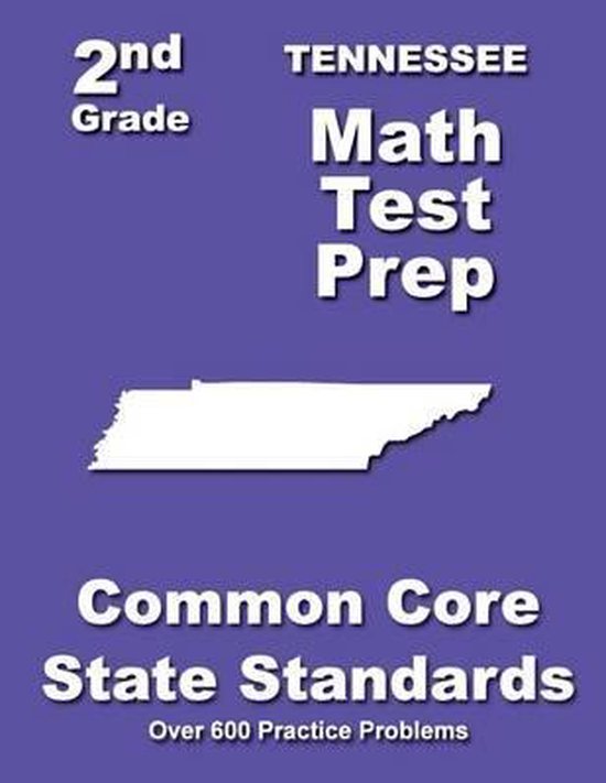Tennessee 2nd Grade Math Test Prep - cover