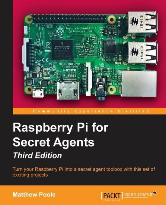 Raspberry Pi for Secret Agents - Third Edition - cover