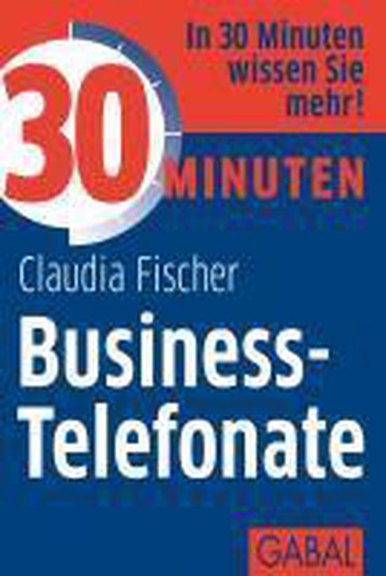 30 Minuten Business-Telefonate - cover