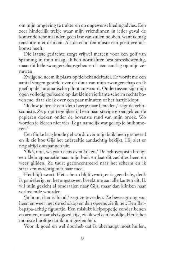 Tekstpagina met een verhaal.