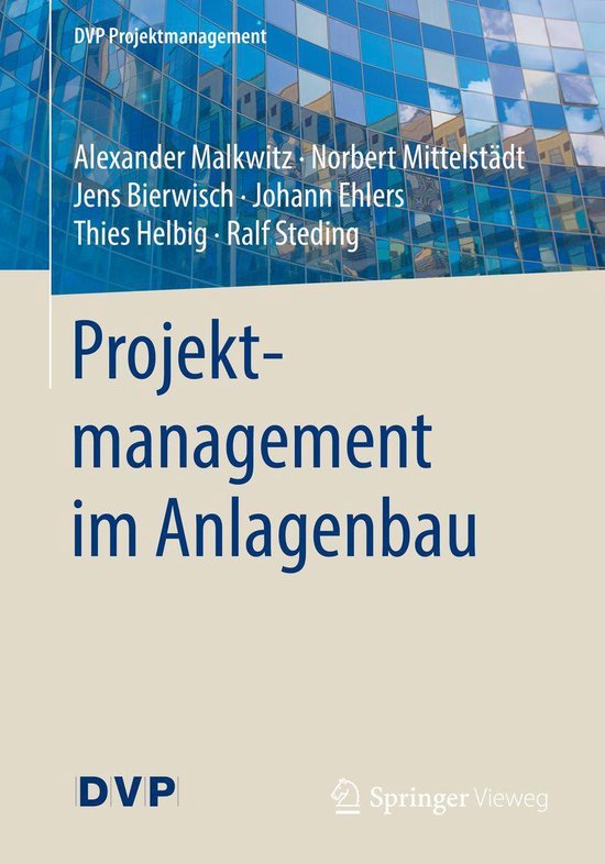 DVP Projektmanagement - Projektmanagement im Anlagenbau - cover