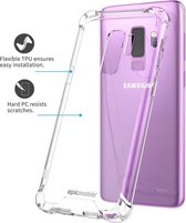 Samsung Galaxy S9 Plus Anti Burst- Anti Shock Back Cover – Crystal-clear TPU Silicone