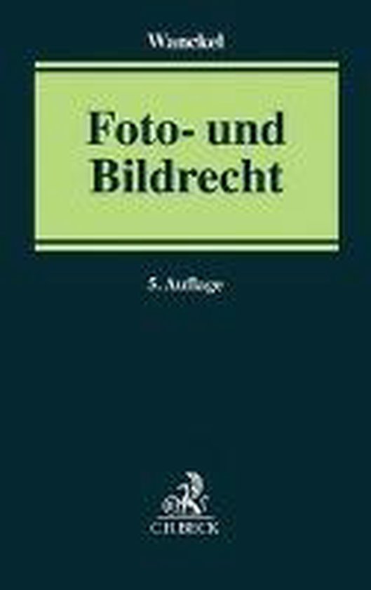 Foto- und Bildrecht - cover