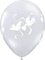 Liefdes Duiven Ballonnen 41cm - 50 stuks