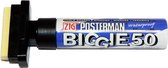 Zig Posterman Biggie PMA-50 Krijtmarker Zwart 50mm Breed