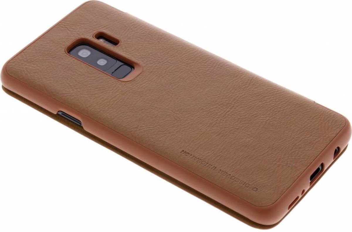 Nillkin Qin Book Cover - Geschikt voor Samsung Galaxy S9 Plus - Bruin