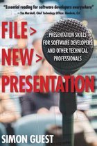 File > New > Presentation