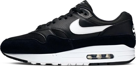 Nike Air Max 1 Sneakers - Maat 42 - Mannen - zwart/wit Nike Air Max 1 Sneakers - Maat 42 - Mannen - zwart/wit