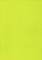 Gekleurd papier - Lime - 220 gram - 3 x 6 vel - A4 - 21 x 29,7 cm