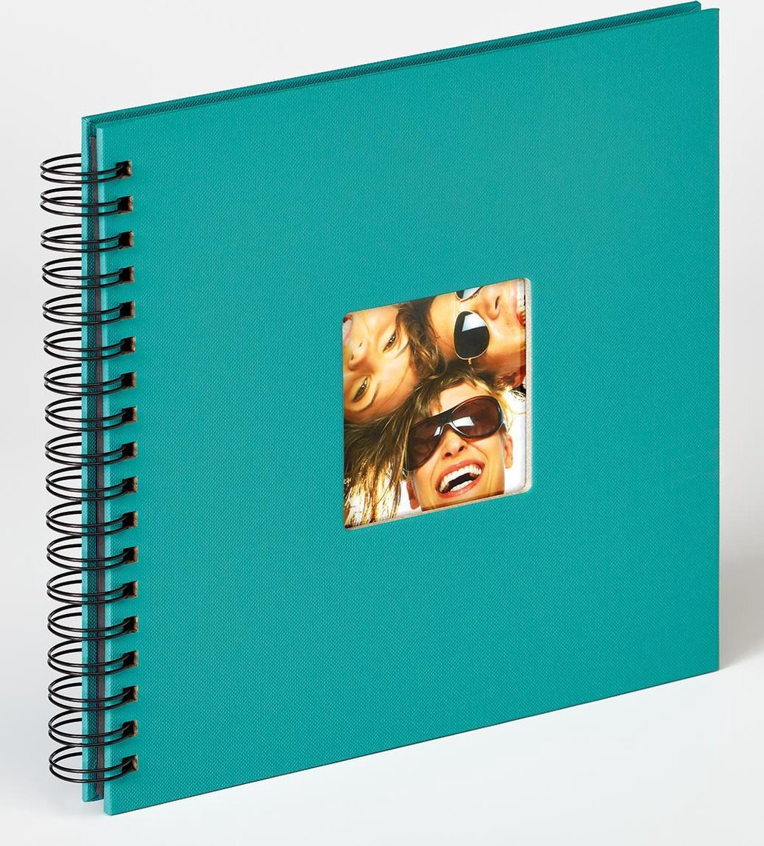 Walther SA-108-K Fun - Spiraal album - Formaat 26 x 25 cm - Petrolgroen
