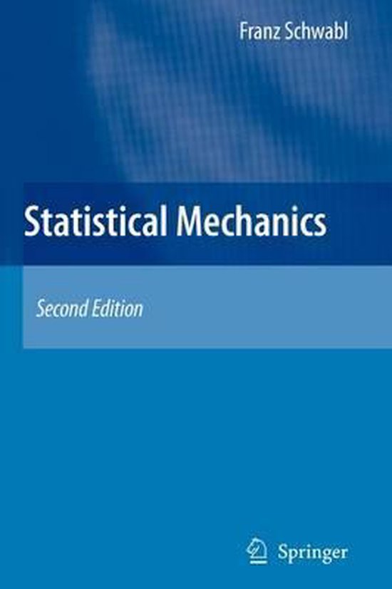 Statistical Mechanics - cover