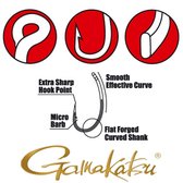 Gamakatsu G-Carp Coated Humpback Haak Maat 8