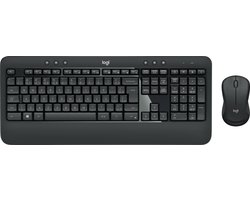 Logitech MK540 Advanced - Draadloos Toetsenbord en Muis - Qwerty - Grijs