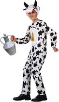 Dierenpak koe/koeien verkleed onesie/kostuum voor kinderen - carnavalskleding - voordelig geprijsd 104 (3-4 jaar)