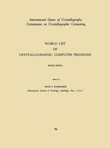 World List of Crystallographic Computer Programs