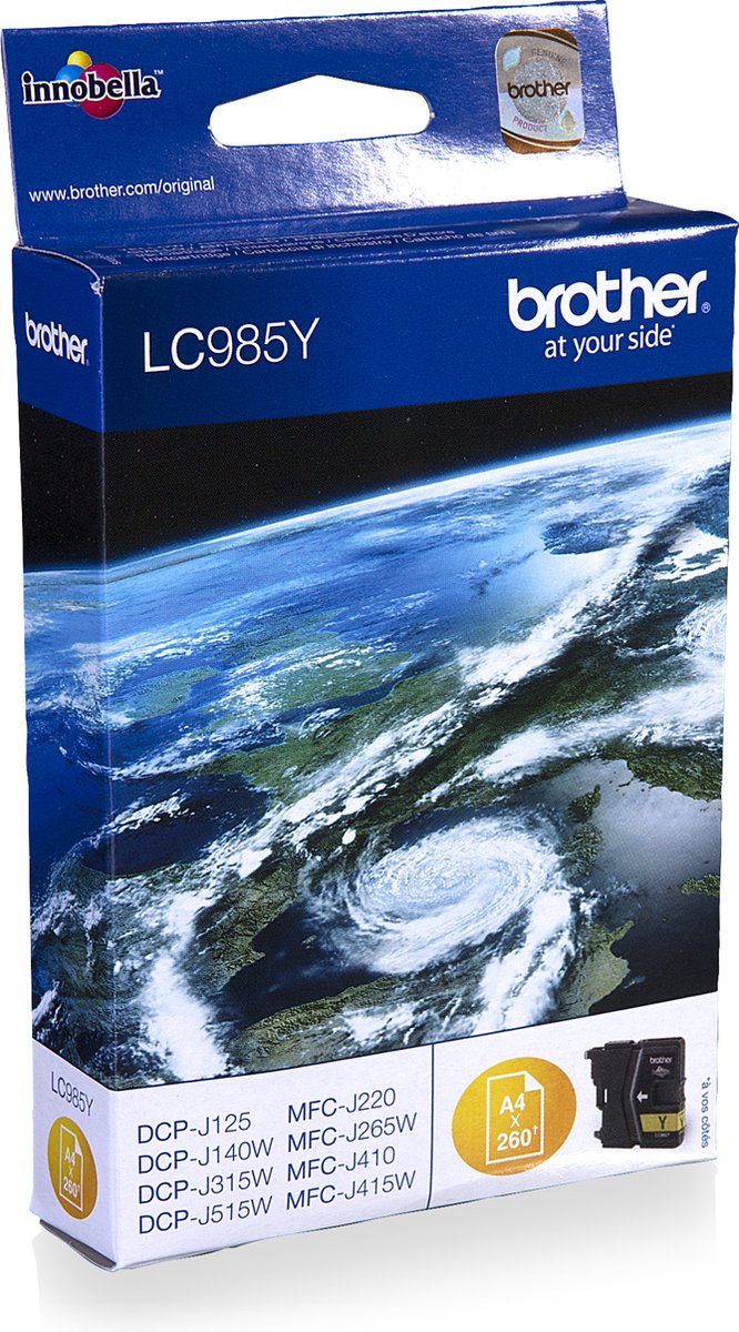 Brother LC-985Y - Inktcartridge / Geel
