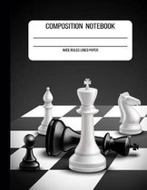Composition Notebook Wide Ruled Lined Paper