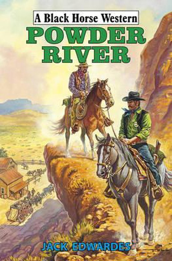 Powder River 9780719810855 Jack Edwardes Boeken