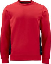 Projob 2127 Sweatshirt Rood maat XL
