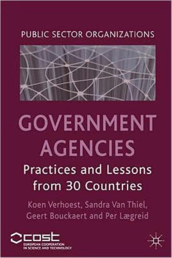 Government Agencies | 9780230354357 | Koen Verhoest | Boeken | bol.com