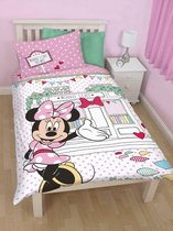 Minnie Mouse 1 persoons dekbedovertrek