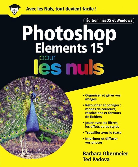 Photoshop Elements 15 Pour les Nuls - cover