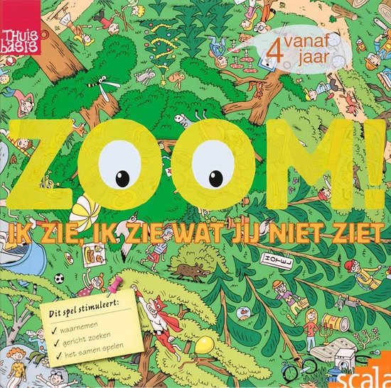 Cover van het boek 'ZooM groot kijk- en ontdekspel voor kleuters / vanaf 4 jaar' van  Nvt