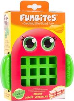 FunBites - Groen - Fruitsnijder - Kind - Vierkante stukjes