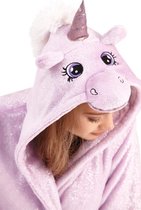 Badjas Unicorn "Paars Sprankling" hooded ladies size