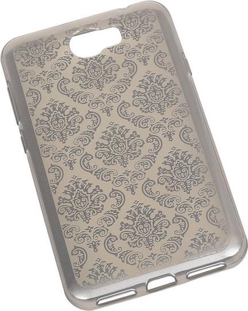 Zilver Brocant TPU back case cover hoesje voor Huawei Y5 II / Y5 2