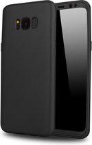 MAT ZWART Samsung Galaxy s8 Siliconen TPU achterkant hoesje (1,5mm dik)