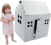 Paperpod - Kartonnen Speelhuis Wit