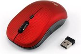 Sbox Draadloze muis WM-106 Strawberry, Red