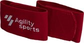 Guard Stay Agility Sports| Sokophouders | One size | 2 Stuks | Rood |
