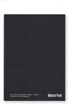 Tekenblok - Black Pad - Zwart Tekenpapier - A3 - 120gr - Talens AMI - 10 vellen