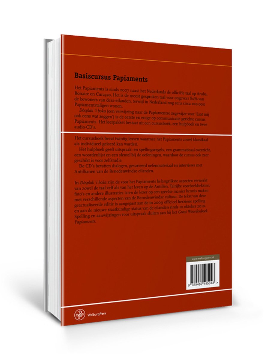 Basiscursus Papiaments - back cover