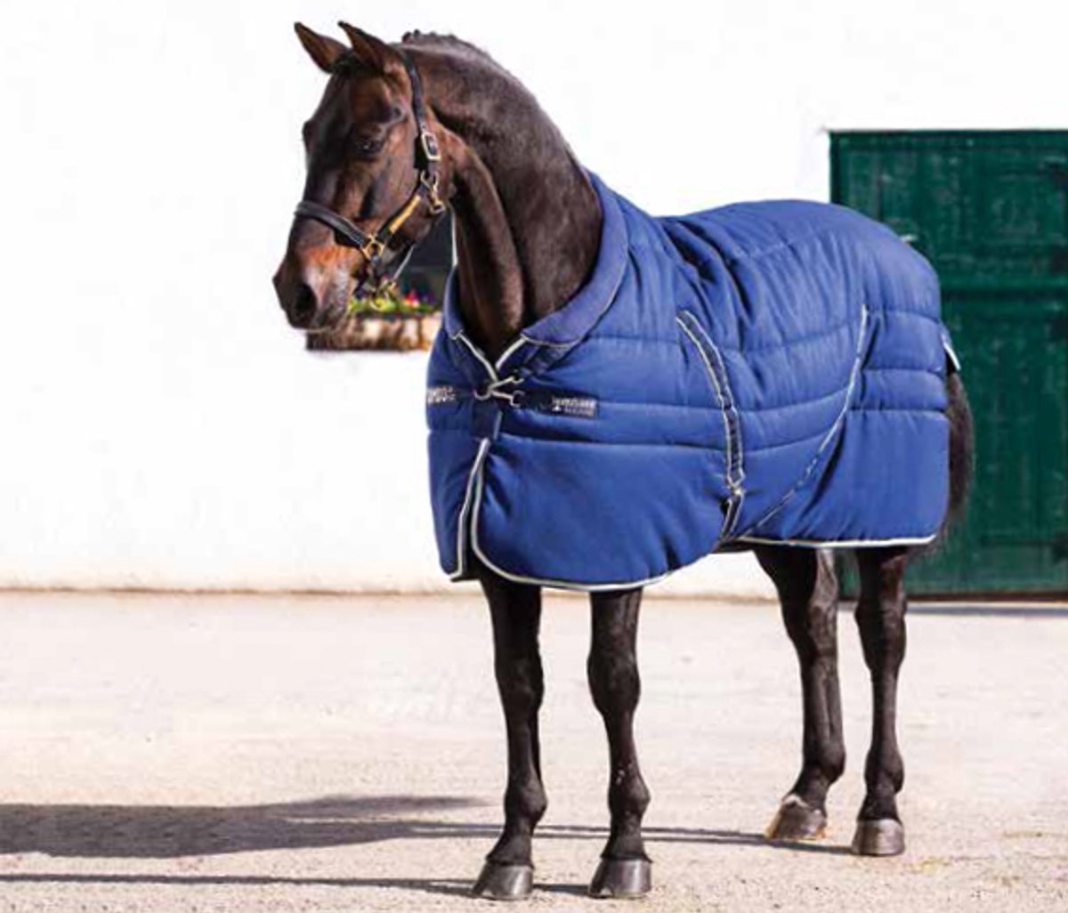 Horseware Products LTD Rambo Cosy Stable 165/221 cm Navy / Beige